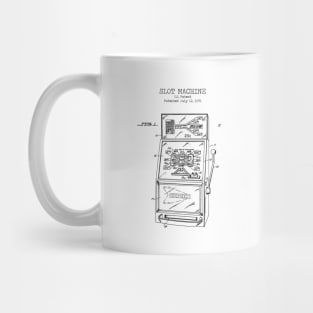 SLOT MACHINE patent Mug